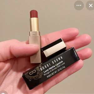 Bobbi Brown Luxe Matte Lipstick mini size-claret